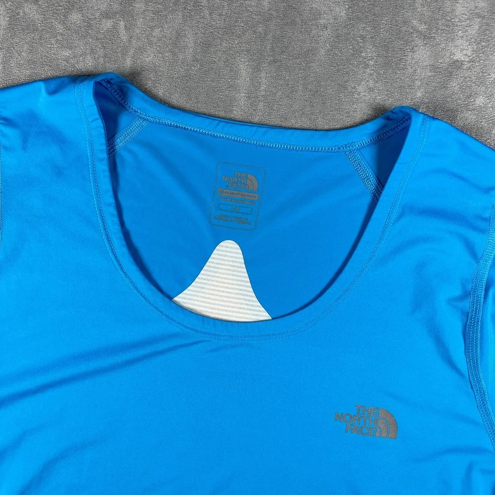 The North Face Flight Series Womens Large Blue VaporWick Training Shirt - Picture 3 of 12